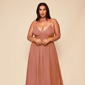 Azazie Aaida Bridesmaid Dress - Mai Tai - A22